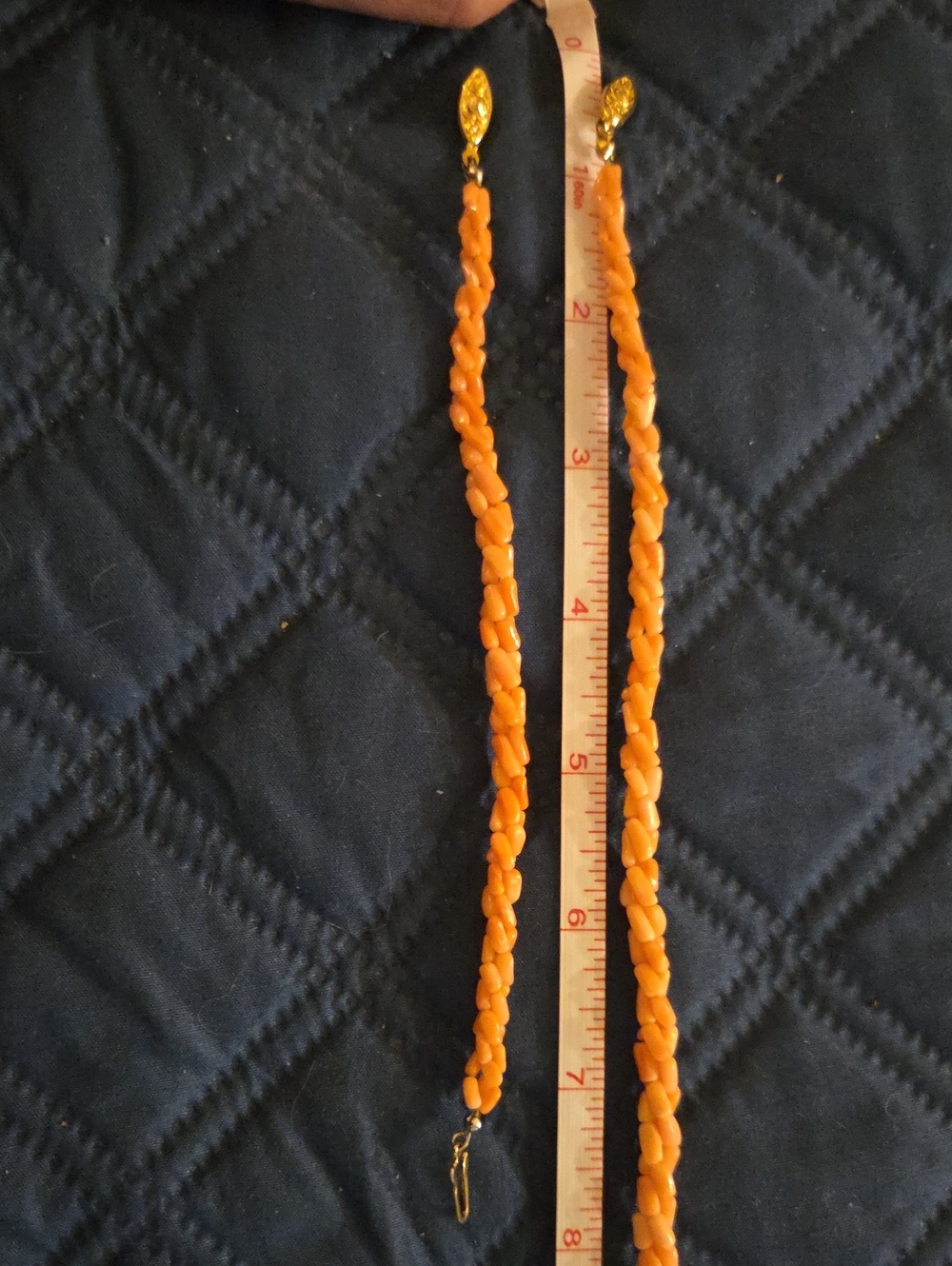Coral Necklace and Bracelet Set - Small - Picture 4 of 6
